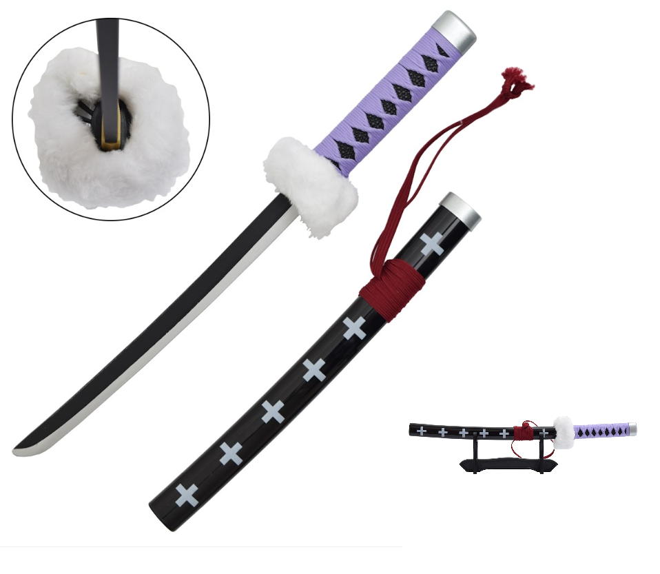 katana mini one piece tarfalgar law – lama in legno