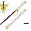 katana mini one piece enma white – lama in legno katana mini one piece enma white – lama in legno