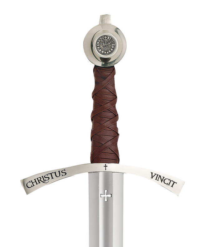 spada templare marto con fodero alta qualita' toledo spada templare marto con fodero alta qualita' toledo