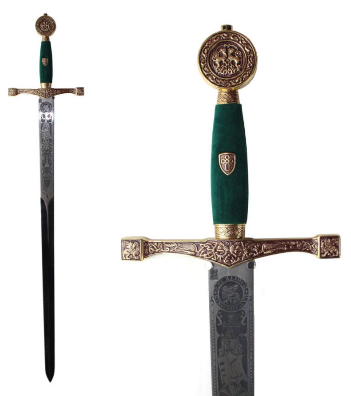 spada excalibur alta qualità acciaio di toledo