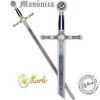 spada massonica alta qualità acciaio di toledo