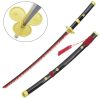 katana enma di zoro serie anime one piece bk - lama in legno