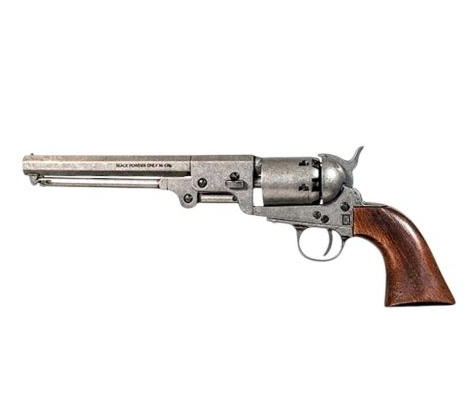 replica pistola kolser colt navy 1851 silver replica pistola kolser colt navy 1851 silver