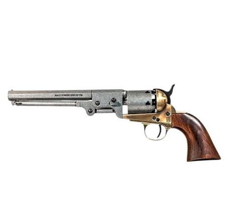 replica pistola kolser colt navy 1851 silver wpl replica pistola kolser colt navy 1851 silver wpl
