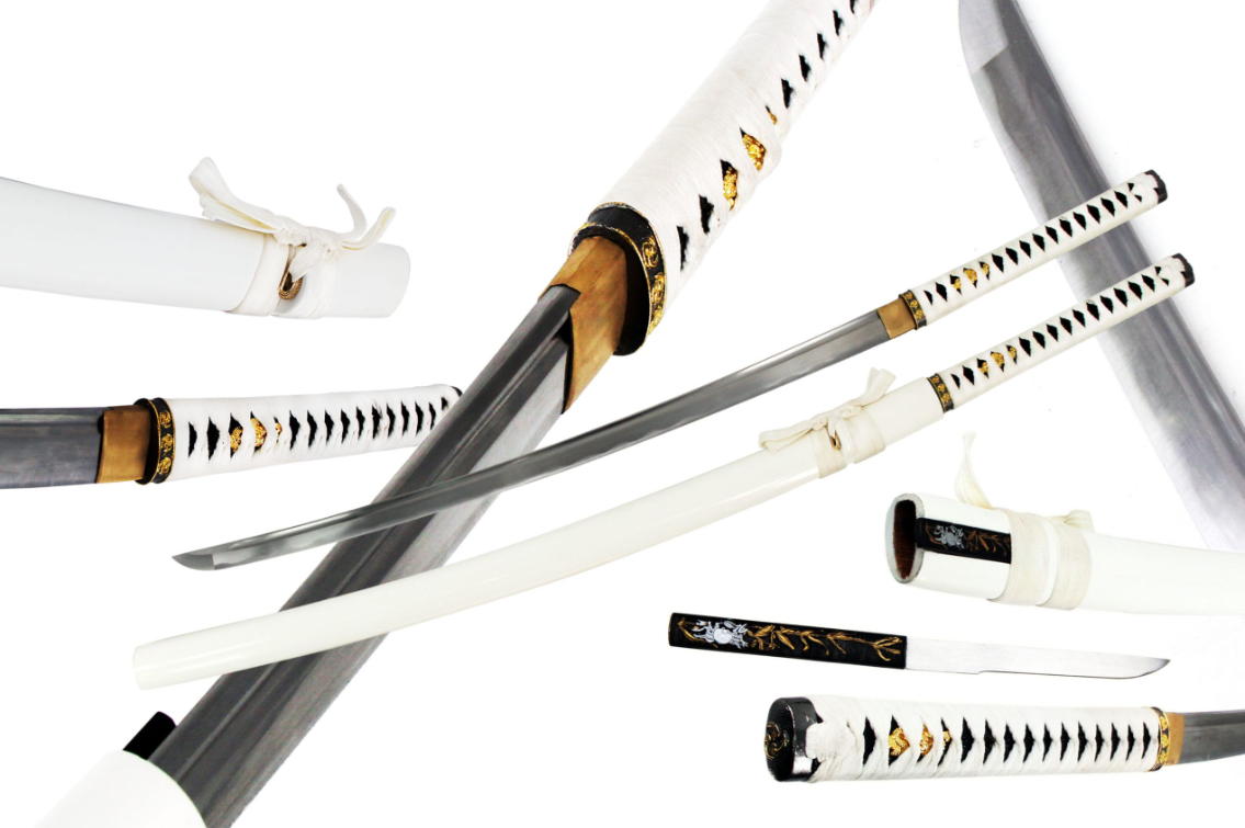 katana shirasaya alta qualita' lama acciaio