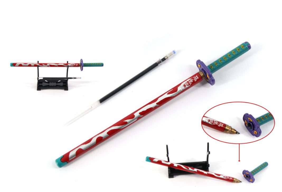 katana mini penna con espositore demon slayer-181