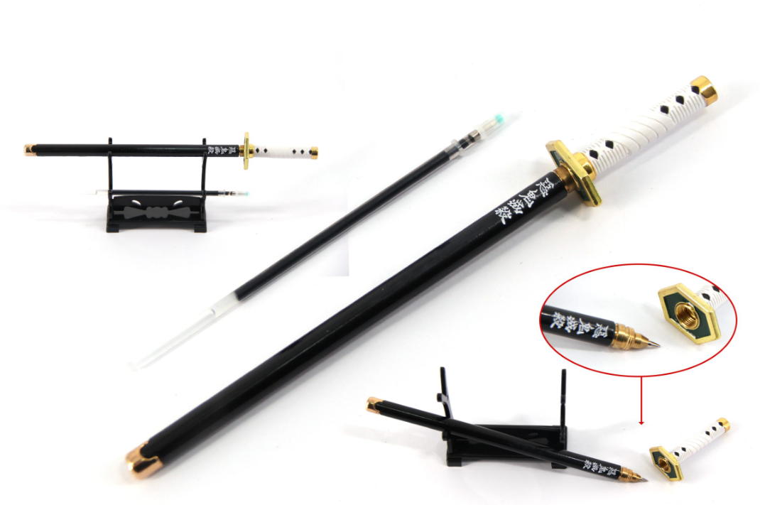 katana mini penna con espositore demon slayer-182