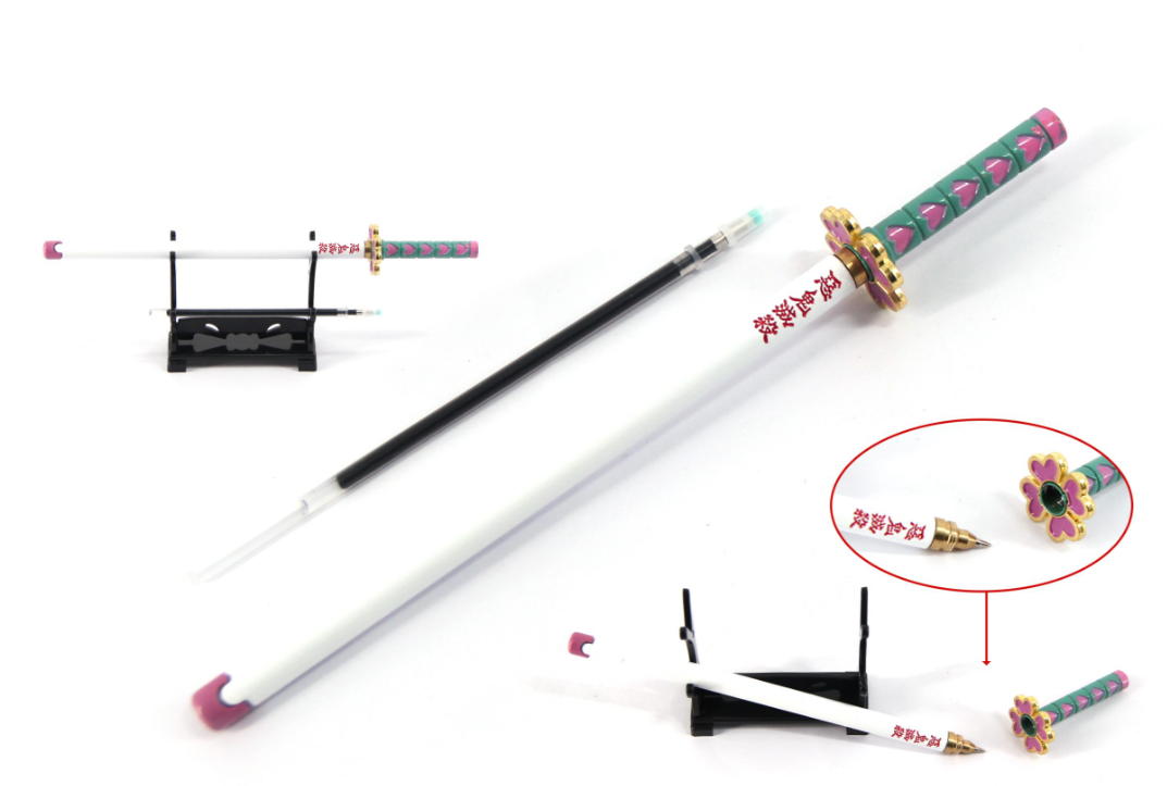 katana mini penna con espositore demon slayer-190