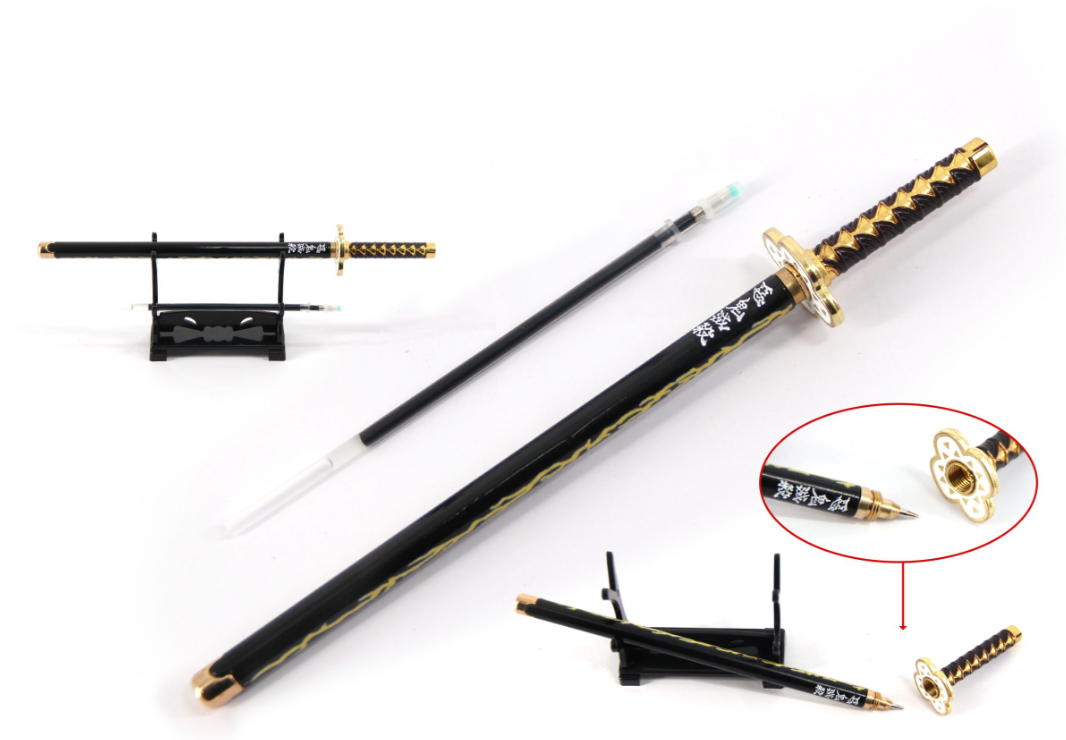 katana mini penna con espositore demon slayer-193