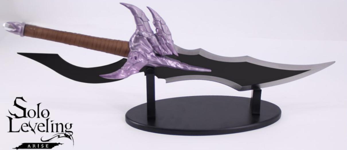 pugnale kasaka's venom fang di sung jinwoo serie solo leveling + espositore