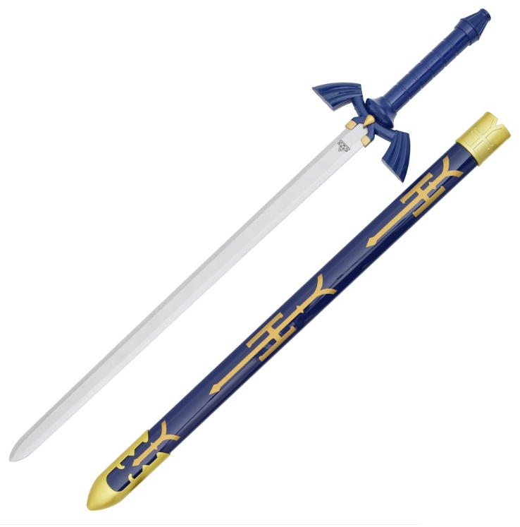 spada legend of zelda master link lama in bamboo