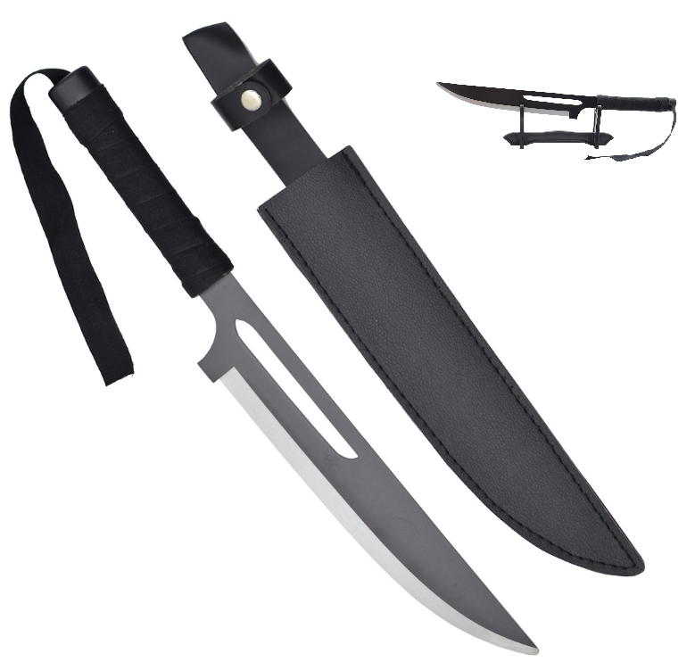 spada mini real zangetsu, sesto zanpakuto di ichigo kurosaki – lama in metallo