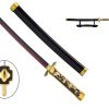 katana mini demon slayer di tsugikuni yoriichi – lama in legno