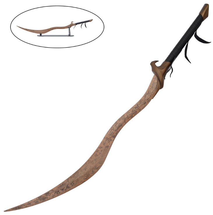 spada elden ring: spada greatsword bloodhound's fang