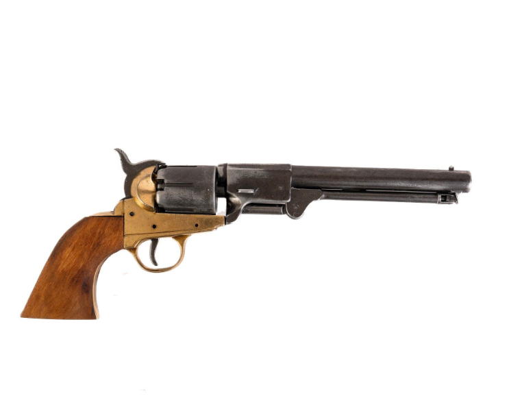 replica pistola revolver confederato griswold & gunnison antichizzata