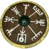 scudo in alta qualita' vichingo vegvÍsir
