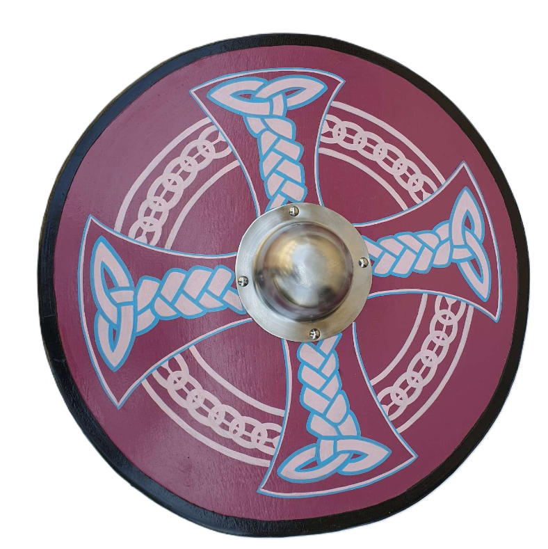 scudo in alta qualita' vichingo croce celtica