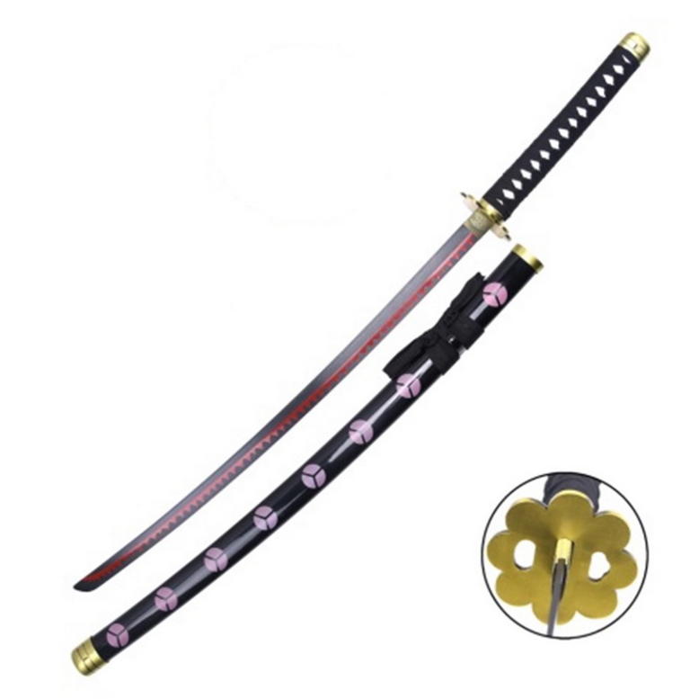 katana shusui zoro roronoa one piece lama in legno
