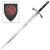 spada dark sister di visenya targaryen serie games of thrones-house of the dragon + espositore