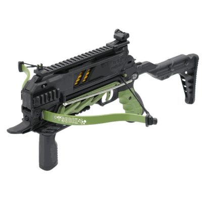 balestra 80lbs ricurva self-cocking con caricatore sobek tcs3- green