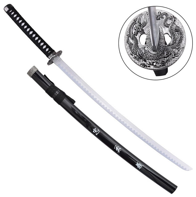 katana the samurai chu yu gi lama in legno