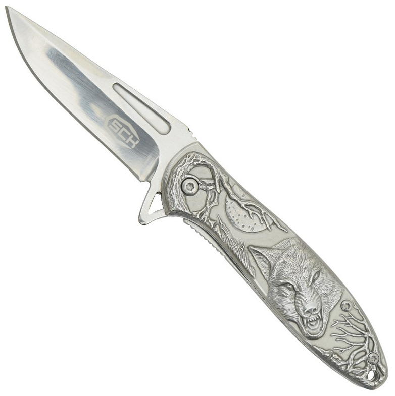 coltello servoassistito the grey wolf