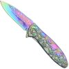 coltello servoassistito ranbow skulls