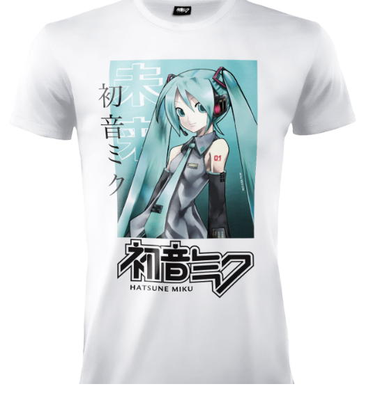 t-shirt hatsune miku