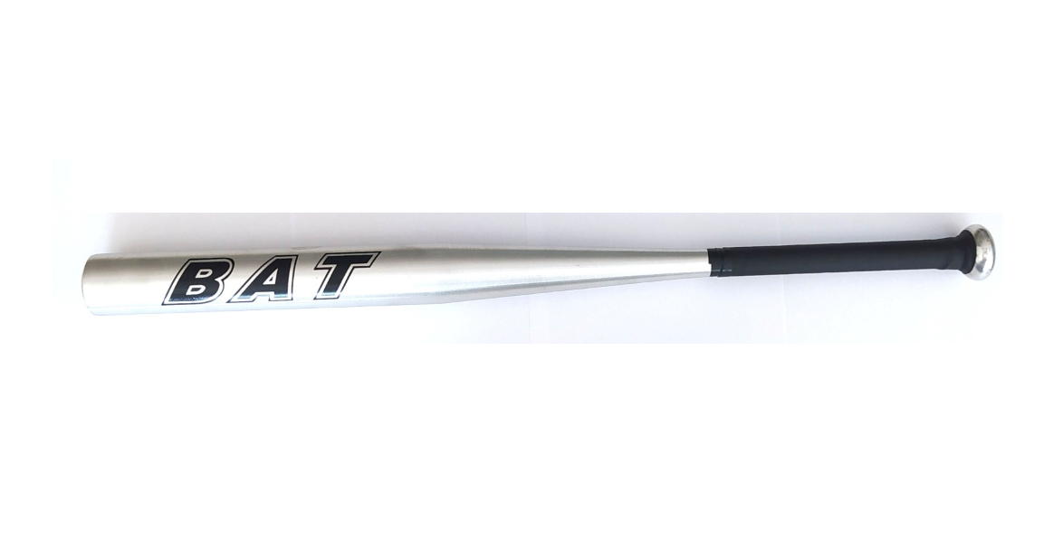mazza baseball in alluminio colore grey