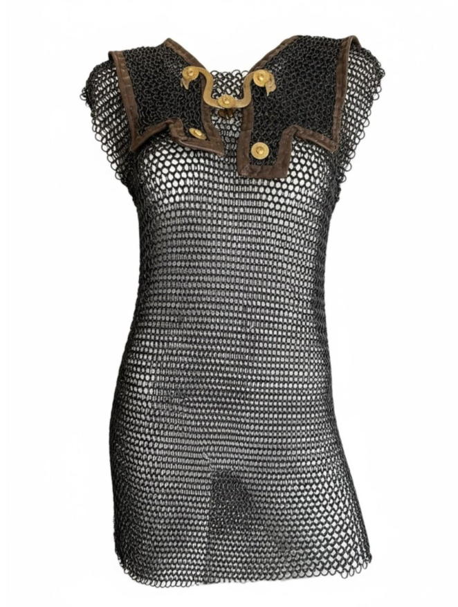 lorica hamata brunita