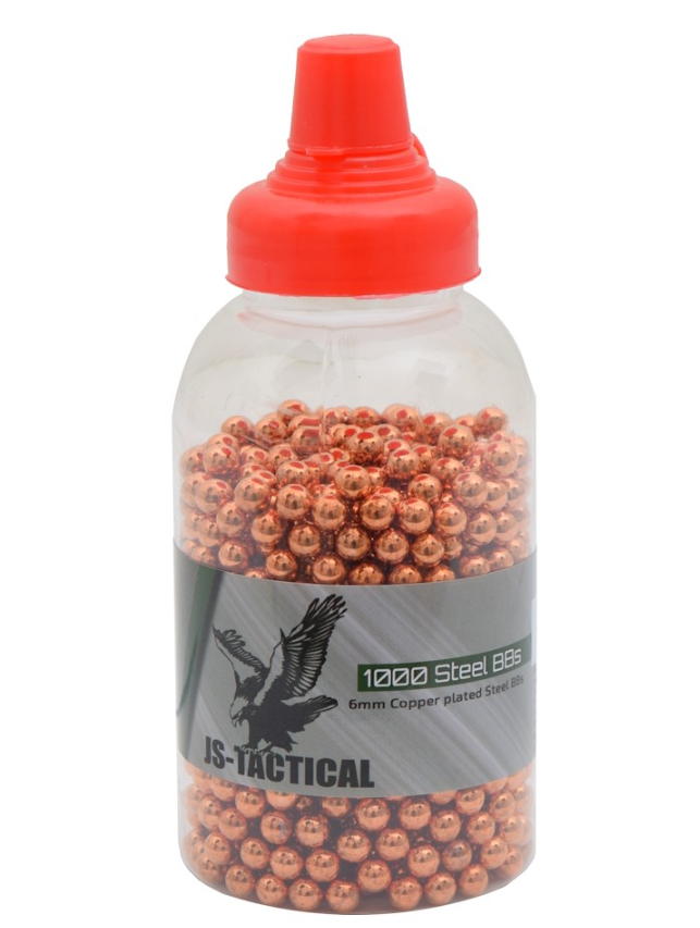 pallini in acciaio ramati 6mm 1000 pezzi