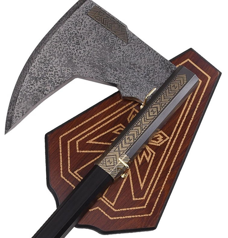 il signore degli anelli : ascia barbuta di gimli il signore degli anelli : ascia barbuta di gimli