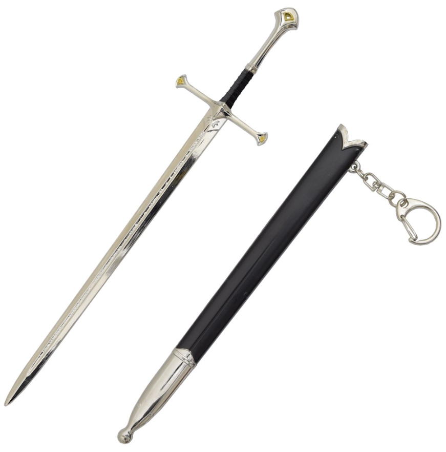 il signore degli anelli: portachiavi spada anduril