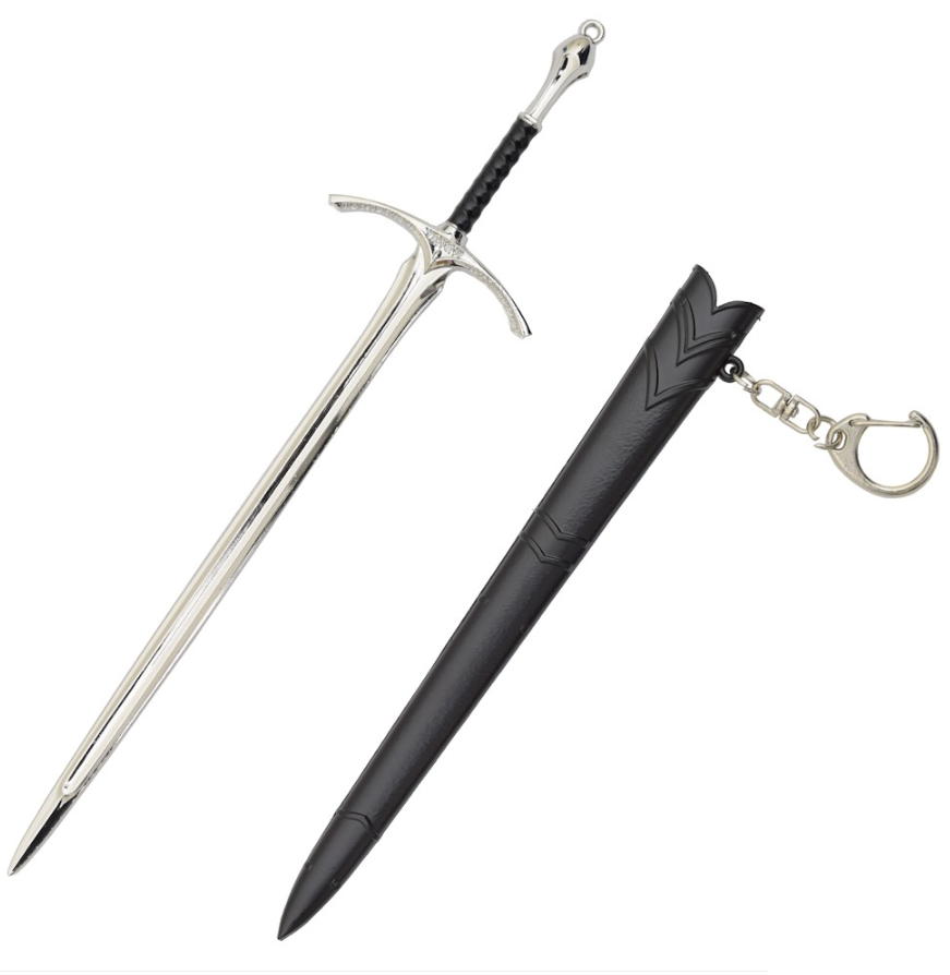 il signore degli anelli: portachiavi spada di gandalf