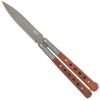 coltello butterfly impugnatura marrone coltello butterfly impugnatura marrone