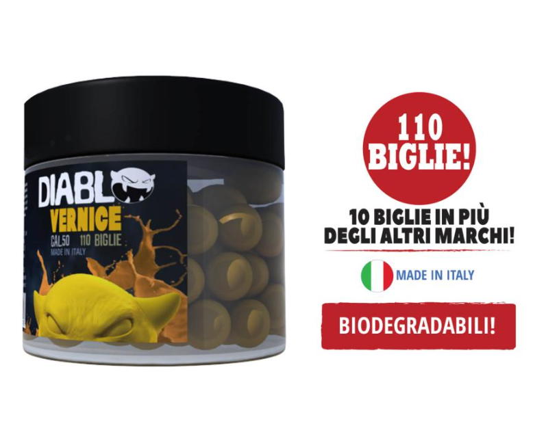 sfere diablo vernice per paintball calibro .50 ram