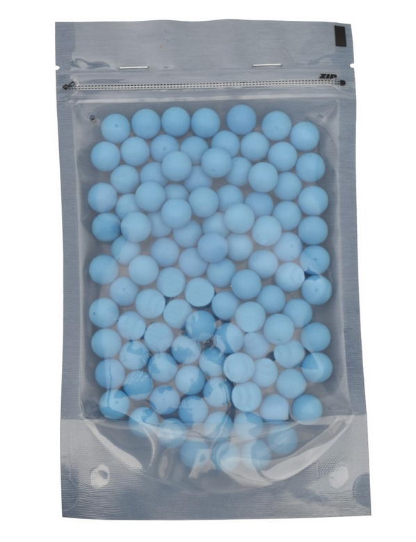pallini in gomma calibro .50 blu pezzi 100 hsg