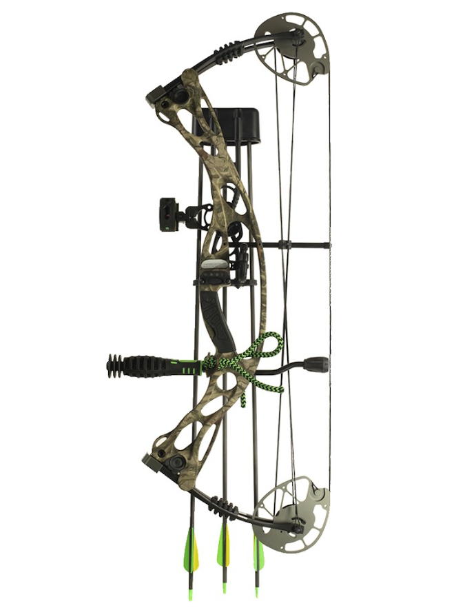 arco compound air bourne per destrimani regolabile 40/70 libbre