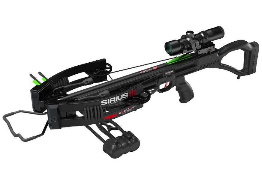 balestra compound sirius iii 195 libbre nera hori-zone