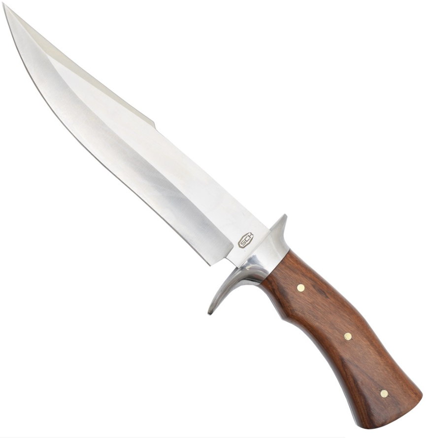 coltello da caccia impugnatura legno