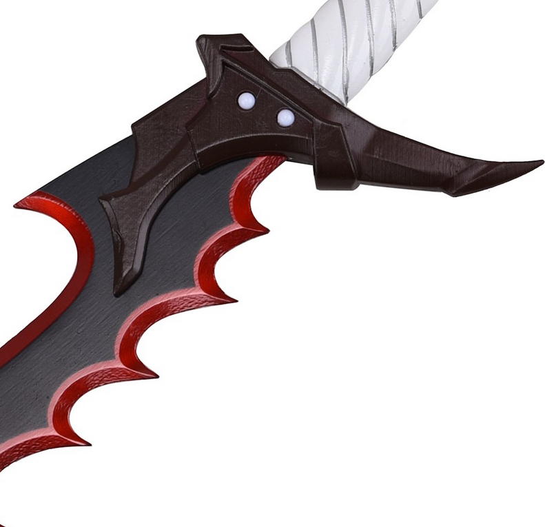 pugnale knight killer di jinwoo solo leveling + espositore mini 33 cm pugnale knight killer di jinwoo solo leveling + espositore mini 33 cm