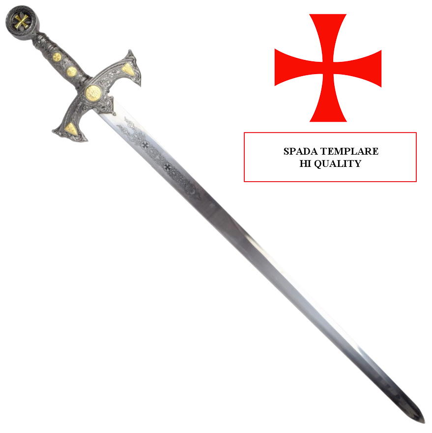 spada templare bicolore hi quality