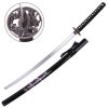 katana black violet dragon
