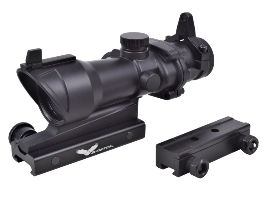 js-tactical ottica compatta lente 32mm zoom 4x