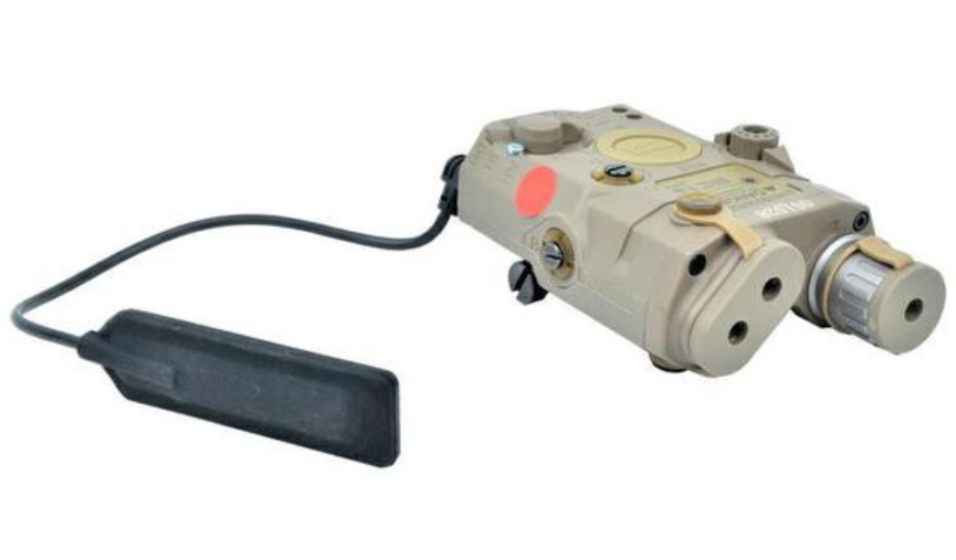 element laser con torcia led dark earth